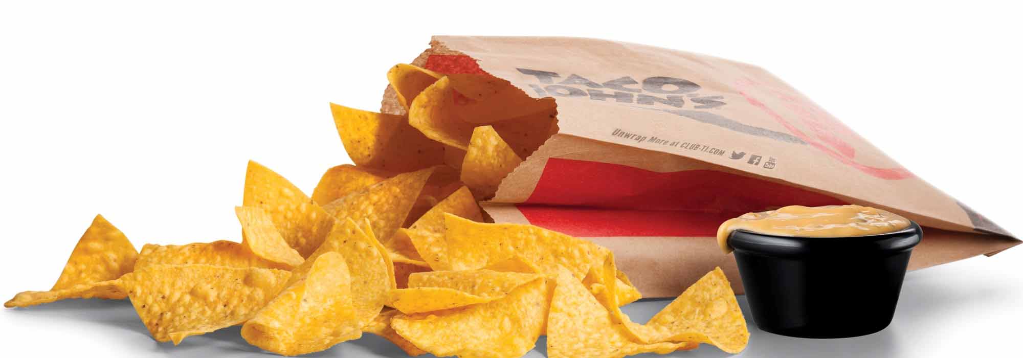 Taco John’s® Menu Chips & Nacho Cheese