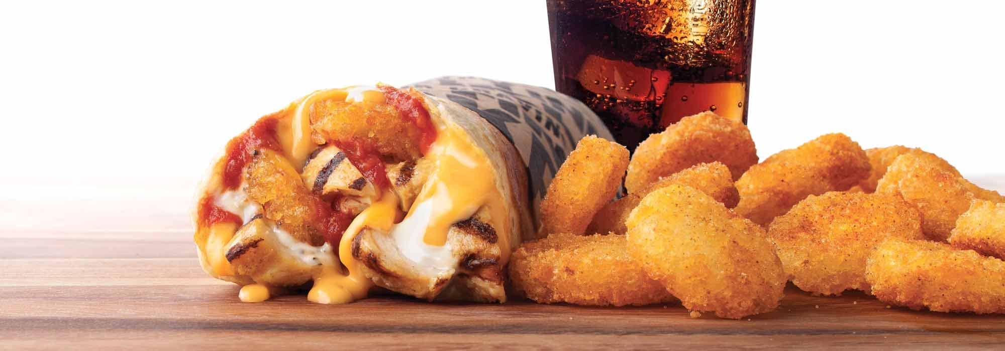 Taco John’s® Menu Chicken Grilled Burrito Combo