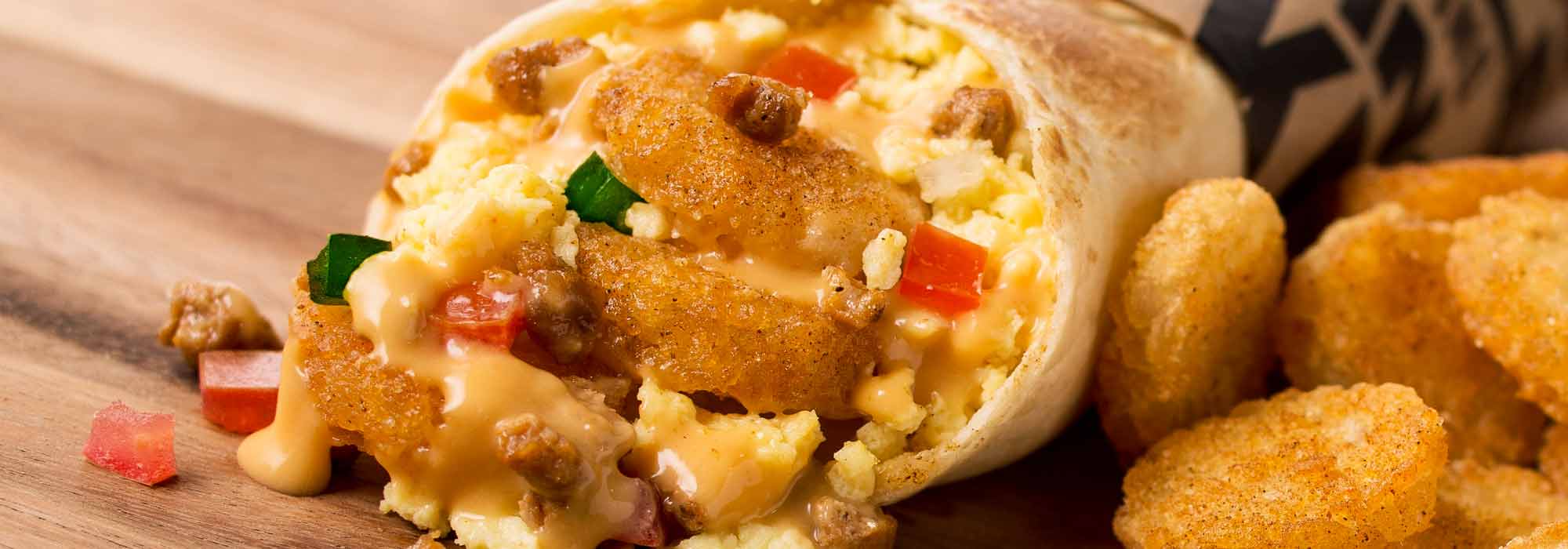 Taco John’s® Menu Scrambler Burrito