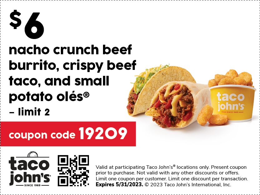 Image of the coupon for https://tacojohns.com/wp-content/uploads/2023/03/tacoj10043_Spring_Mailer_WebCoupons_R2-5.jpg