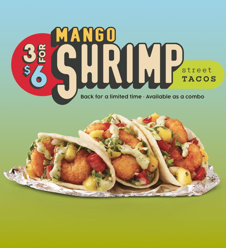 Mango Shrimp Street Tacos Are Back!