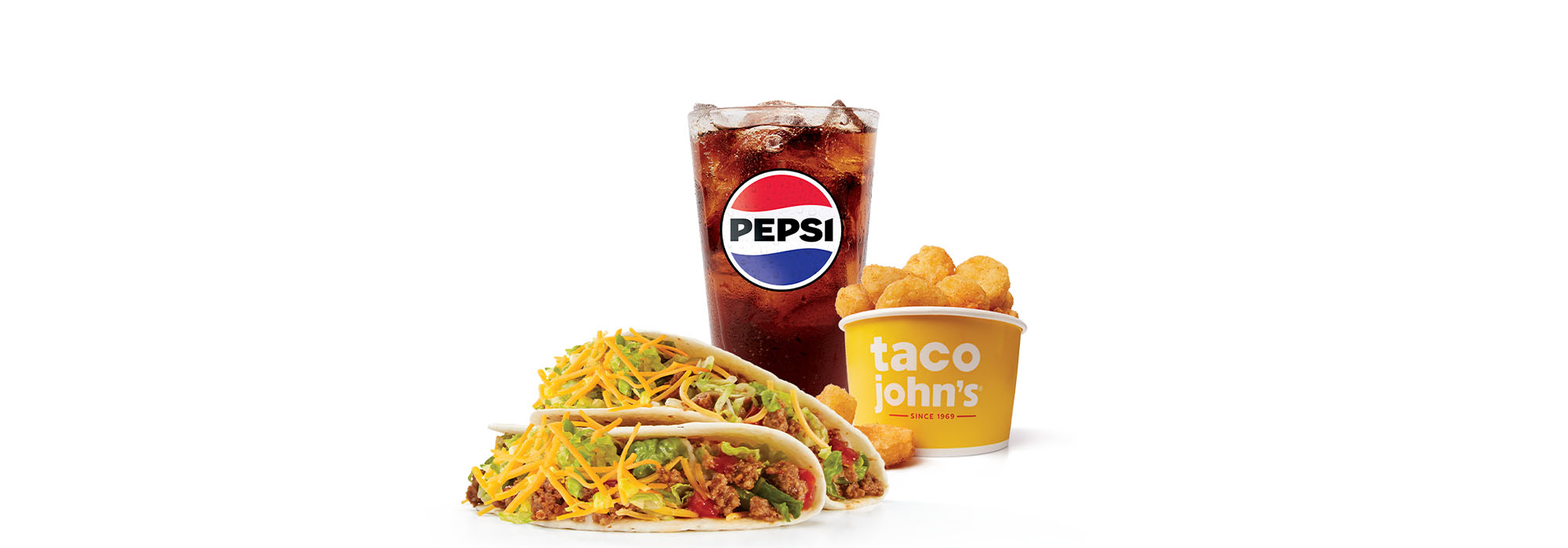 Taco John’s® Menu Two Softshell Tacos Combo