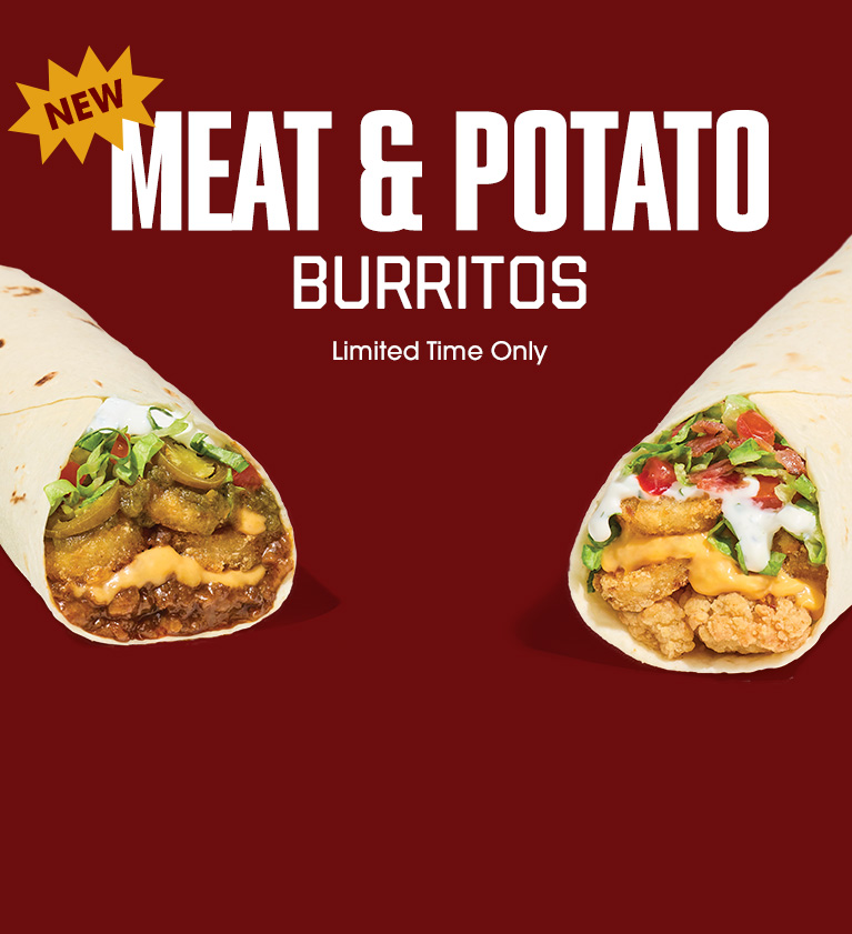 New Meat and Potato Burritos