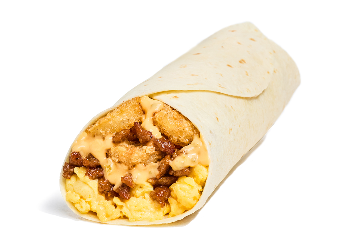 Meat & Potato Breakfast Burrito
