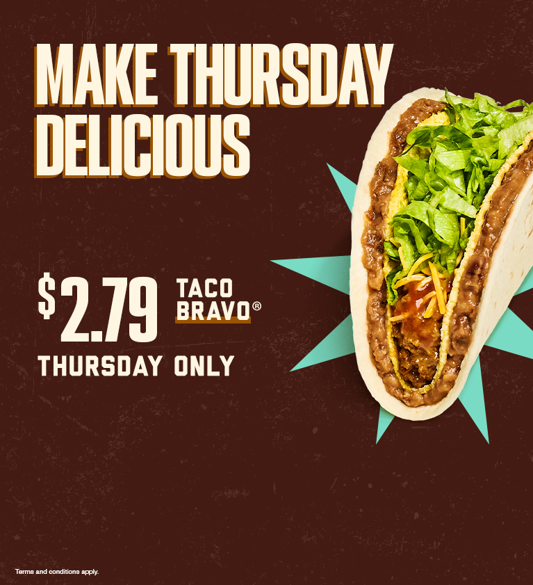 Taco Bravo Thursday