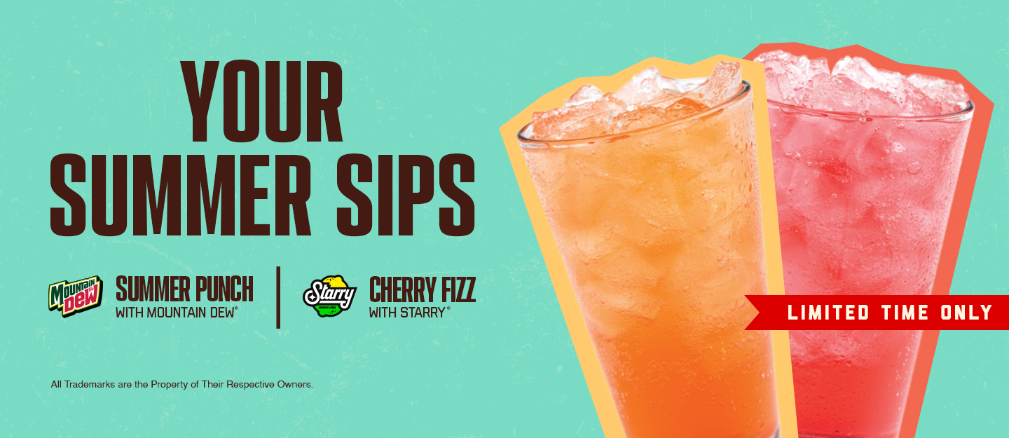Summer Punch & Cherry Fizz Summer Beverages